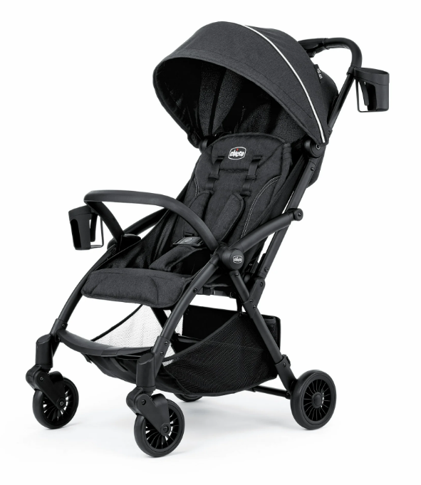 Shop Chicco Presto Self-Folding Compact Stroller, 2023, Graphite at GoodBuy Gear