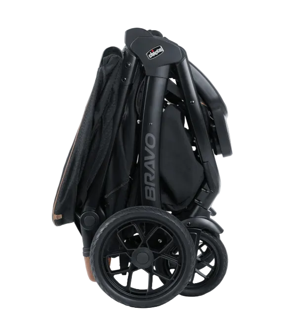 Chicco Bravo Primo ClearTex Travel System Stroller, 2025, Somerset
