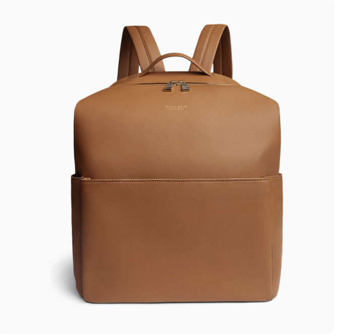 Shop Mina Baie Stevie Backpack, 12”W x 14.5”H x 7.5”D, Terra at GoodBuy Gear