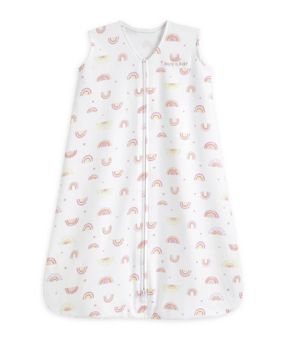 Halo Cotton Sleepsack, Large, Sunshine Rainbows