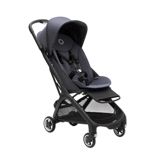 Shop Bugaboo Butterfly Stroller, 2022, Black, Stormy Blue, Stormy Blue at GoodBuy Gear