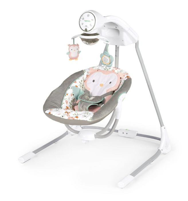 Shop Ingenuity InLighten Soothing Swing, Nally Owl at GoodBuy Gear