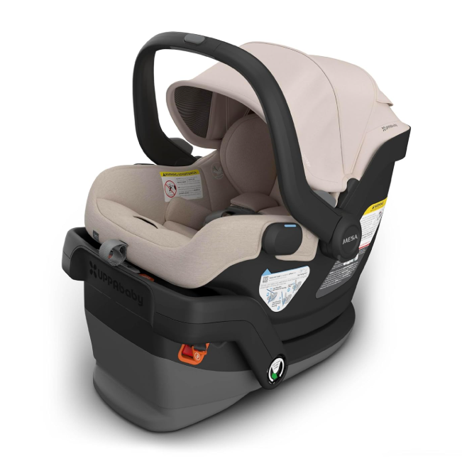 UPPAbaby Mesa V3 Infant Car Seat, 2025, Ada (Sandstone Mélange)