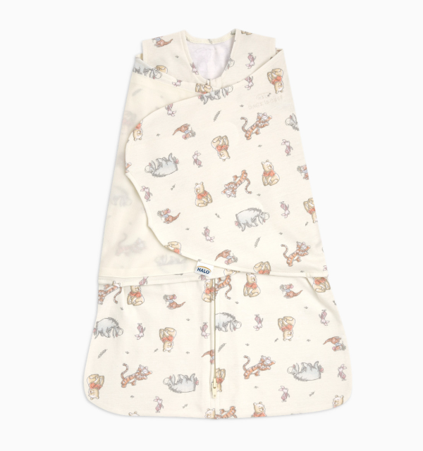 Halo SleepSack Swaddle, Small, Winnie Frolic