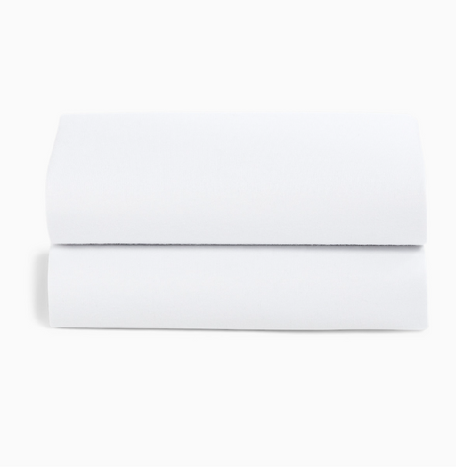 Shop Snuz 2 Pack Fitted Sheets, White at GoodBuy Gear