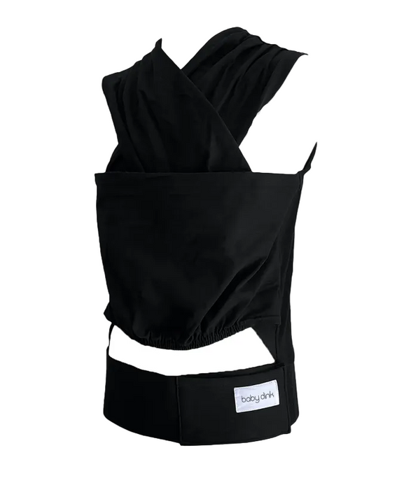 Baby Dink No-Wrap Baby Carrier, Black, XLarge