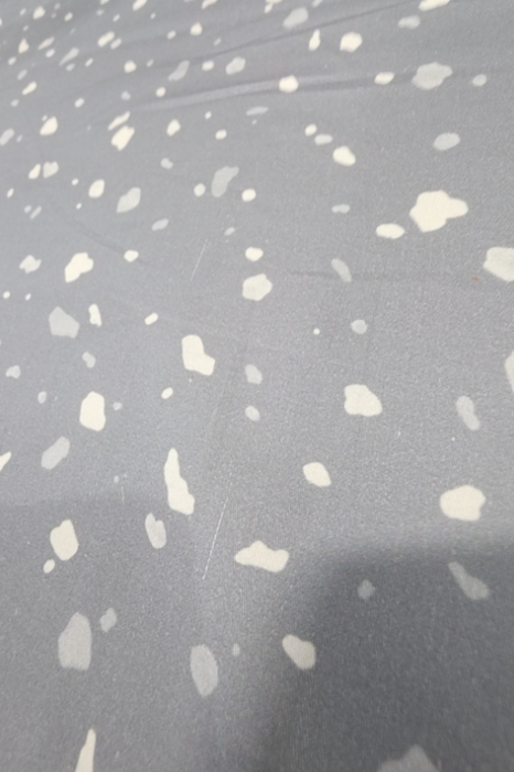 Toki Kids Mega Padded Play Mat 55" x 55", Terrazzo slate