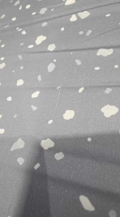 Toki Kids Mega Padded Play Mat 55" x 55", Terrazzo slate