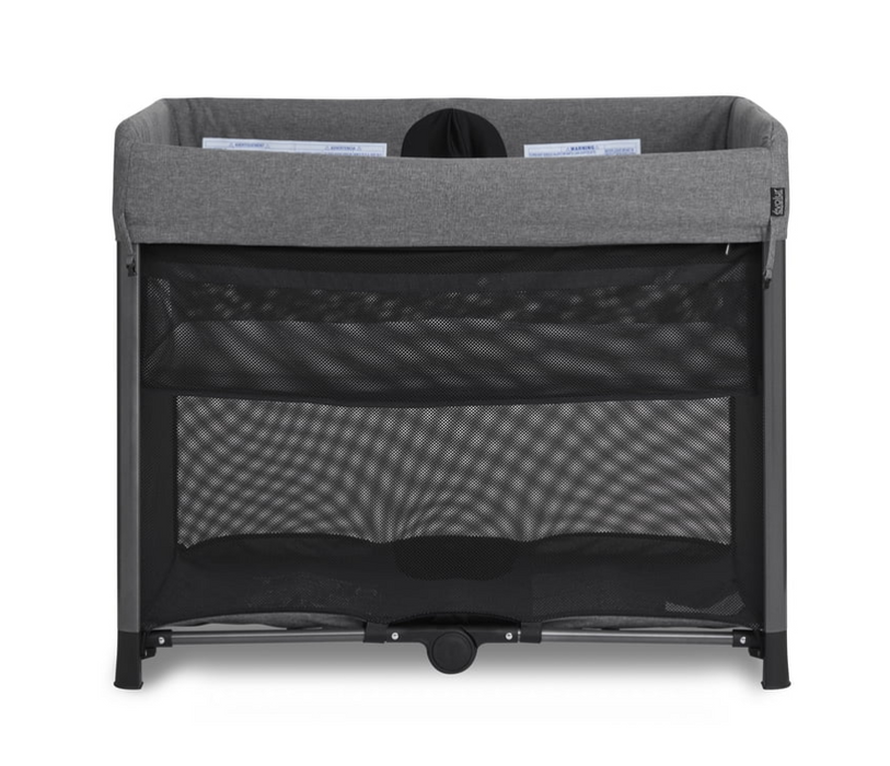 Evolur Zane Portable Playard with Instant Fold, Grey