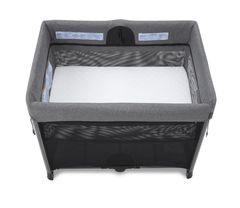 Evolur Zane Portable Playard with Instant Fold, Grey