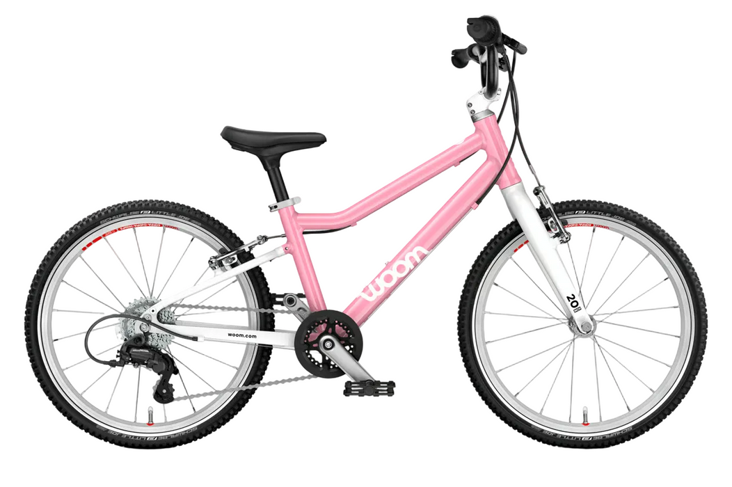 Woom GO 4 Bike 20", Powder Pink