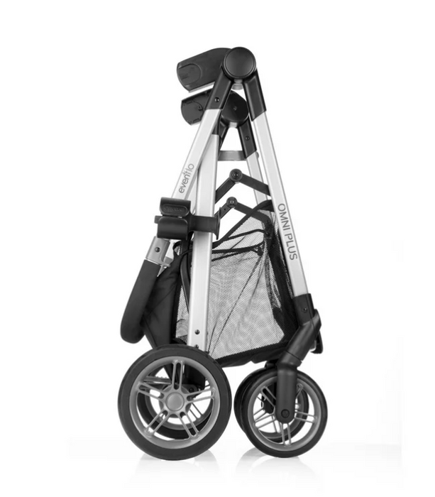 Shop Evenflo Omni Plus Stroller, 2024, Mylar Gray at GoodBuy Gear