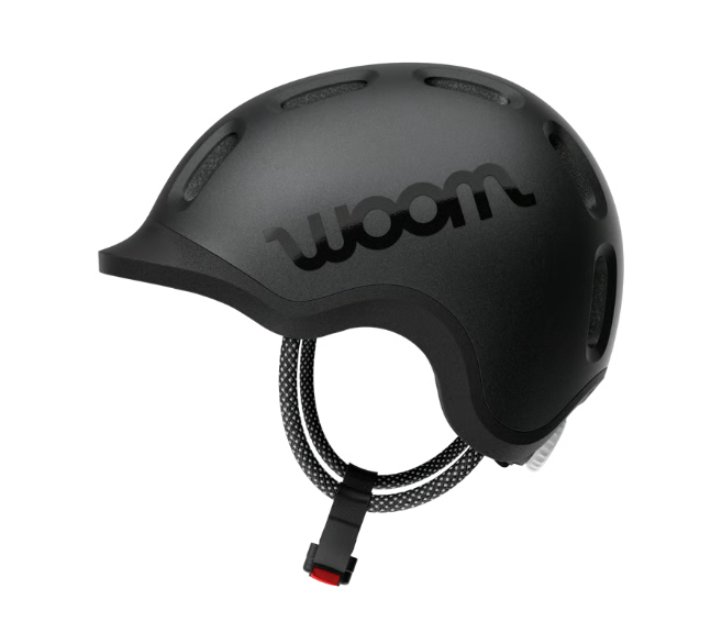 Woom Ready Kids Helmet, XSmall, Charcoal Metallic, Without Light