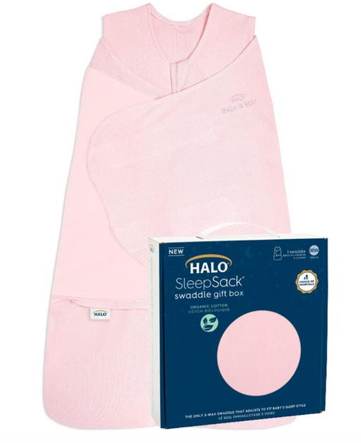 Shop Halo Swaddle Organic Cotton Gift Box, Strawberry at GoodBuy Gear