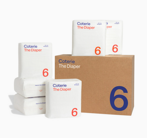 Shop Coterie Size 6 Diapers, 108-Count at GoodBuy Gear