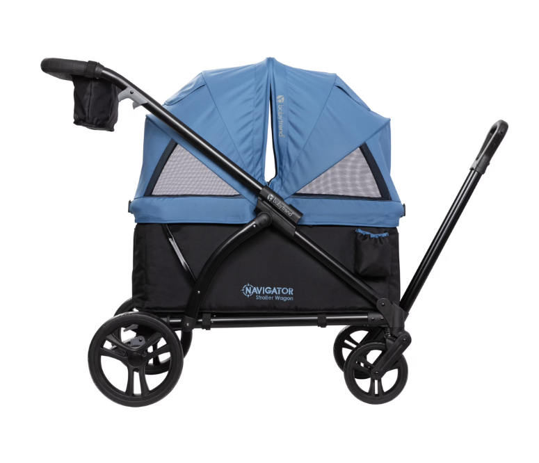 Baby Trend Navigator 2-in-1 Stroller Wagon, 2024, Dash Blue