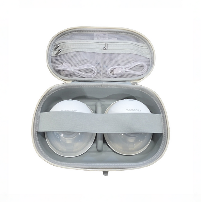 Momcozy All-in-one M5 Double Wearable Breast Pump, Quill Grey