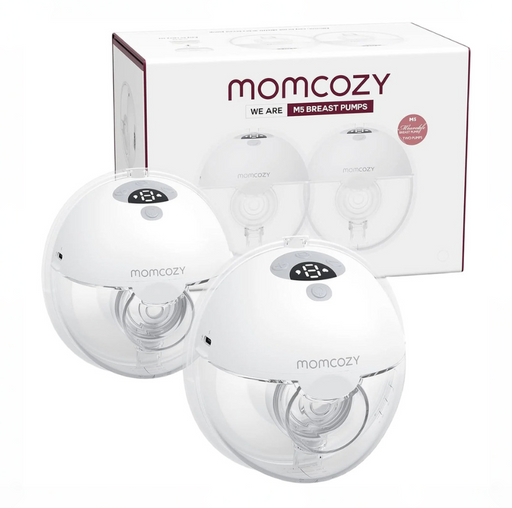 Shop Momcozy All-in-one M5 Double Wearable Breast Pump, Quill Grey at GoodBuy Gear
