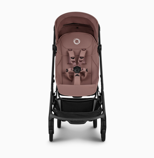 Bugaboo Butterfly 2 Stroller, 2026, Black, Dusty pink, Dusty pink