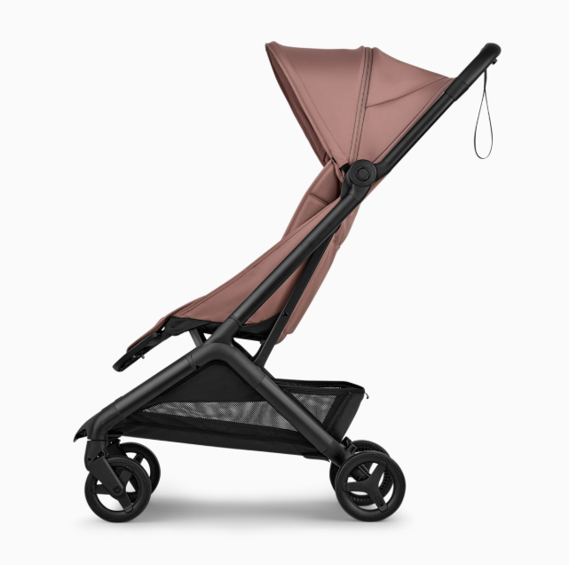 Bugaboo Butterfly 2 Stroller, 2026, Black, Dusty pink, Dusty pink