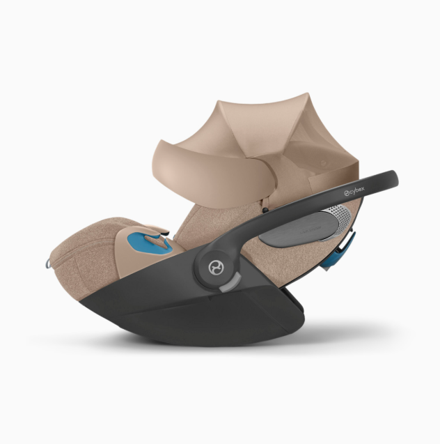 Cybex Cloud T SensorSafe Infant Car Seat With Load Leg Base, 2026, Cozy Beige
