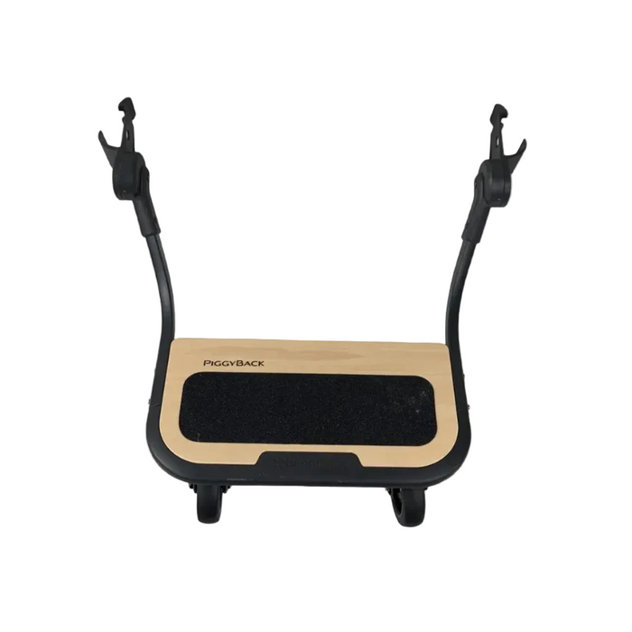 UPPAbaby VISTA PiggyBack Ride-Along Board (2015+), Natural Wood/Black