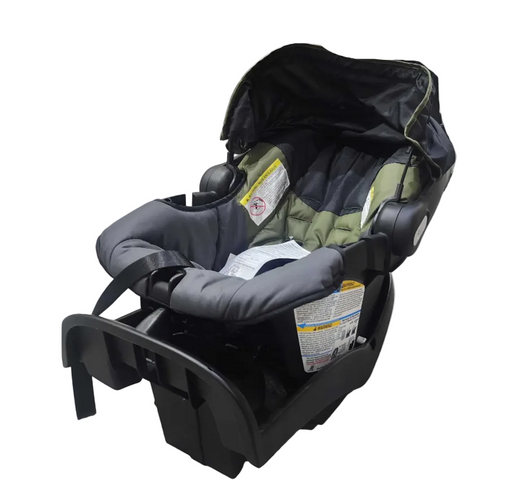 Shop Evenflo Nurturemax Infant Car Seat, 2025, Black/Green/Gray at GoodBuy Gear