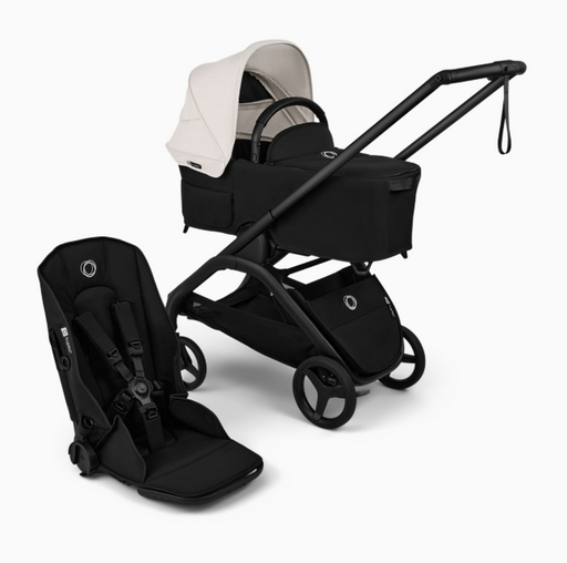 Shop Bugaboo Dragonfly Bassinet and Seat Stroller, Black, Midnight Black, Misty White, 2026 at GoodBuy Gear