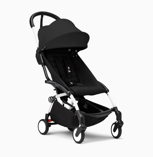 Shop Stokke YOYO3 Complete Stroller, White, Black, 2025 at GoodBuy Gear