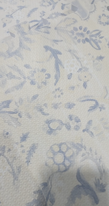 House of Noa Little Nomad Play Mat, 4x8, Delft blue, Emile