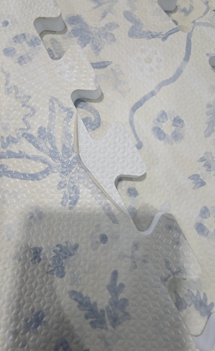 House of Noa Little Nomad Play Mat, 4x8, Delft blue, Emile