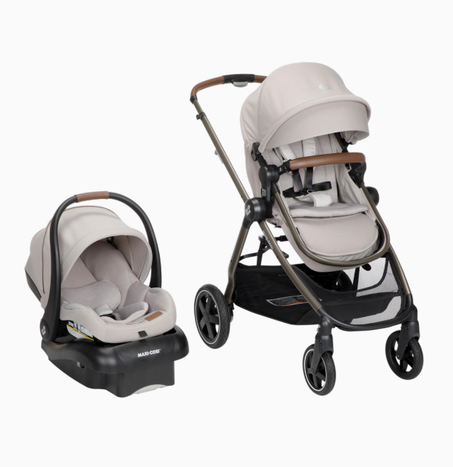 Maxi-Cosi Zelia2 5-in-1 Modular Travel System Luxe Travel System, 2025, New Hope Tan