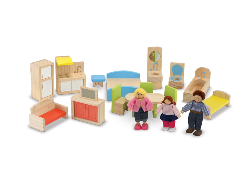 Melissa & Doug Hi Rise Dollhouse