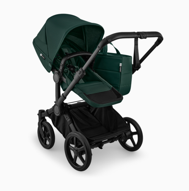 Bugaboo Donkey 6 2-in-1 Stroller, 2025, Black Frame, Fern Green, Fern Green
