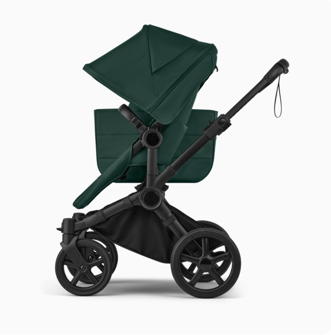 Bugaboo Donkey 6 2-in-1 Stroller, 2025, Black Frame, Fern Green, Fern Green