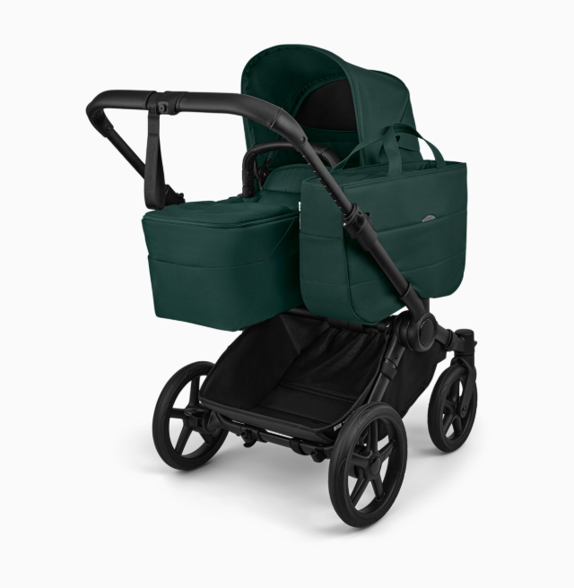 Bugaboo Donkey 6 2-in-1 Stroller, 2025, Black Frame, Fern Green, Fern Green