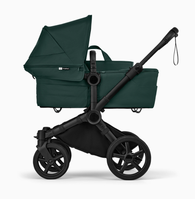 Bugaboo Donkey 6 2-in-1 Stroller, 2025, Black Frame, Fern Green, Fern Green