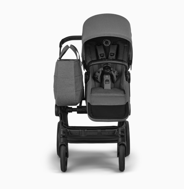 Bugaboo Donkey 6 2-in-1 Stroller, 2025, Black Frame, Moon Grey, Moon Grey