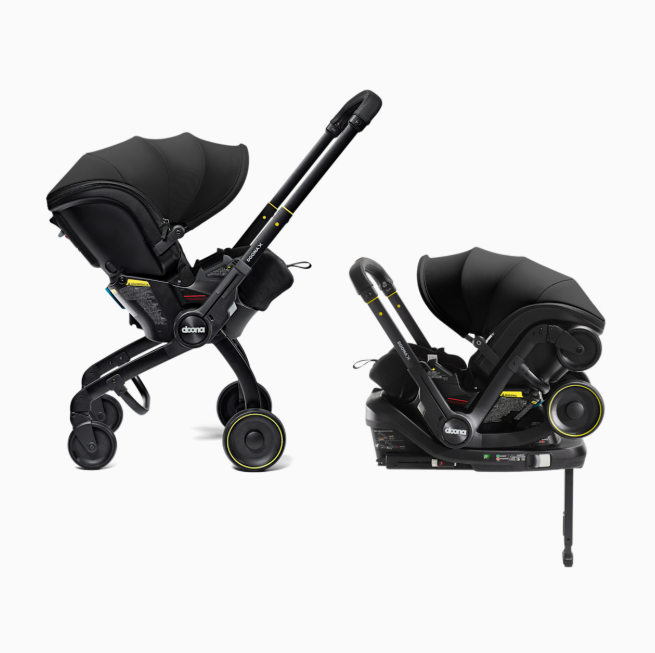 Doona X Infant Car Seat & Stroller Combo, Nitro black, 2026