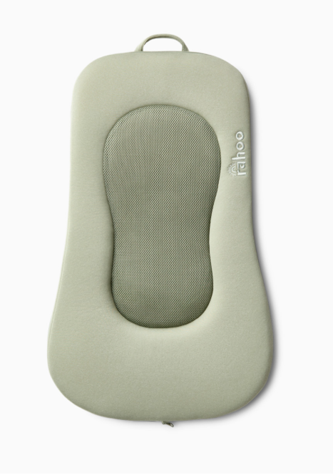 Rahoo Baby Learn & Lounge 3-in-1 Newborn Lounger, Quiet Sage
