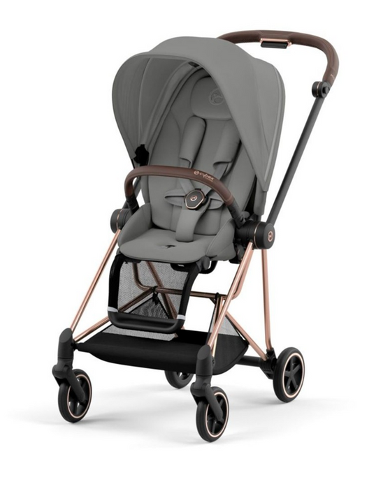 Cybex Mios3 Stroller, 2024, Mirage Grey, Rosegold
