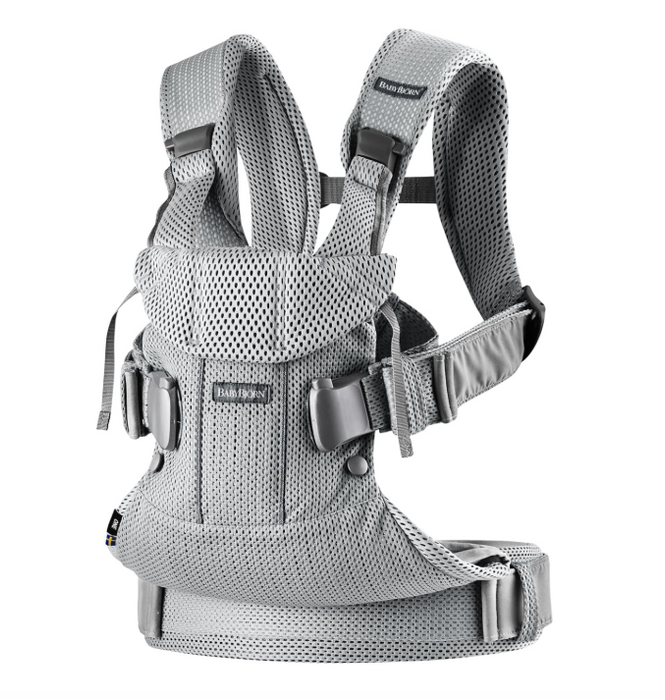 BabyBjorn Baby Carrier One, Silver Mesh