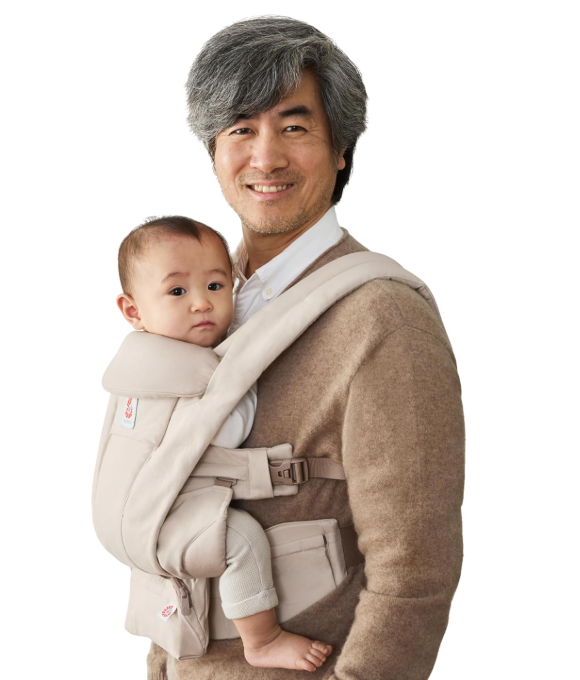 Ergobaby Omni Deluxe Baby Carrier, Cotton, Natural Beige