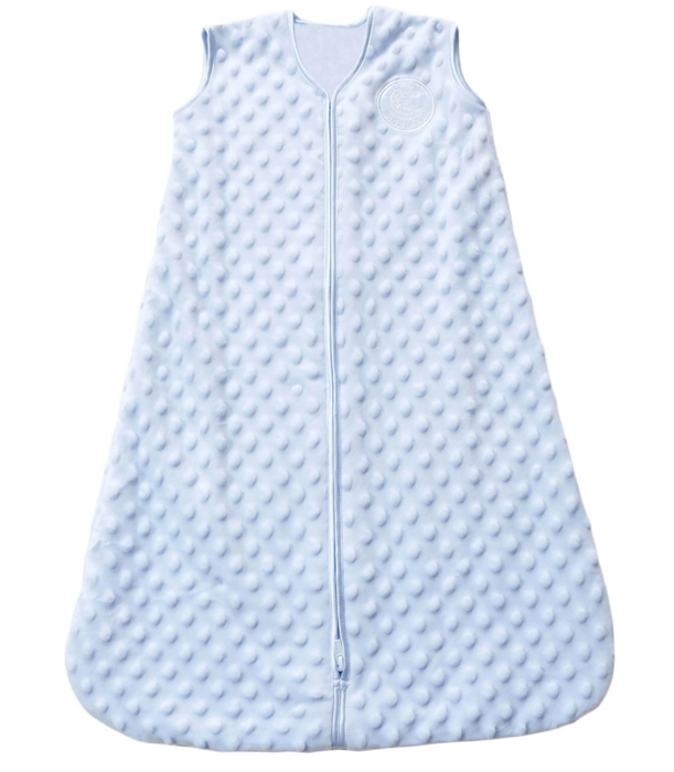 Halo Sleepsack Plushy Dot Velboa, Blue, Large