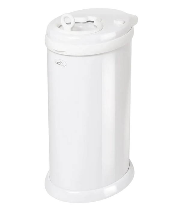 Ubbi Diaper Pail, White