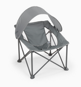 Shop Bright Starts Pop 'N Chill Travel Seat, Grey at GoodBuy Gear