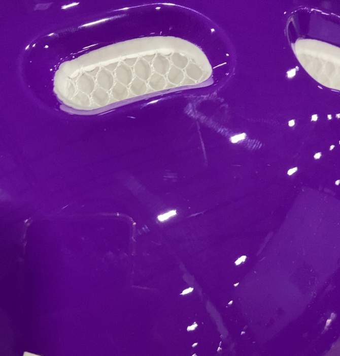 Woom Kids Helmet, Purple Haze, Small