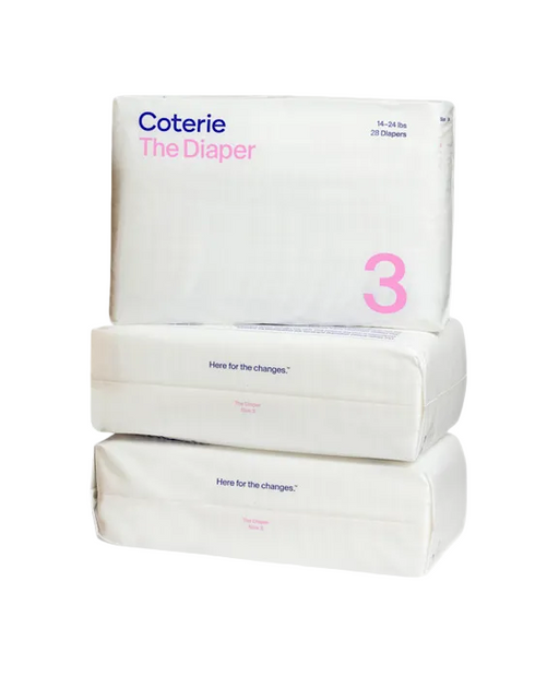Shop Coterie Size 3 Diapers, 168ct at GoodBuy Gear
