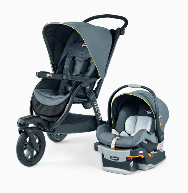Chicco Activ3 Jogging Stroller Travel System, 2025, Solar