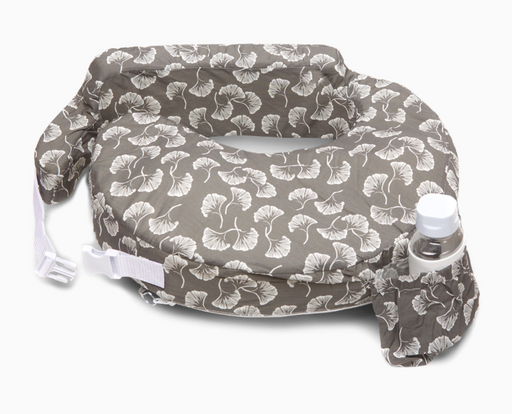Shop My Brest Friend Nursing Pillow, Flowing Fans (Gray/White) at GoodBuy Gear
